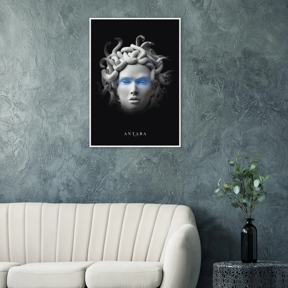 The Gorgon's Gaze Framed Print