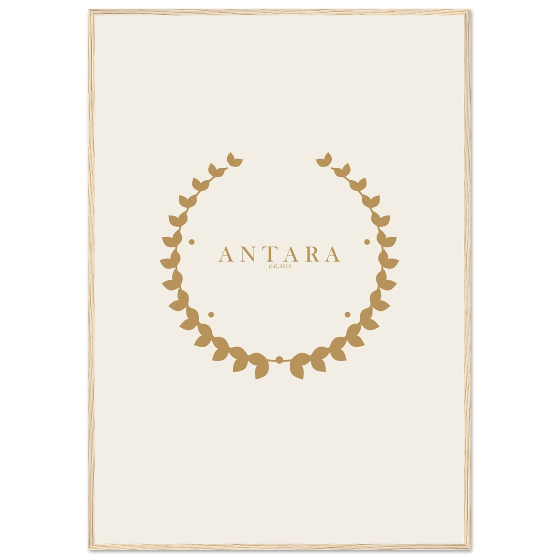 The Victor's Wreath Framed Print