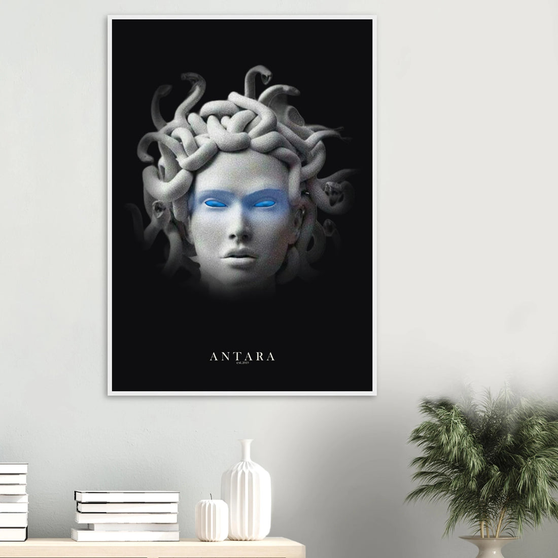 The Gorgon's Gaze Framed Print