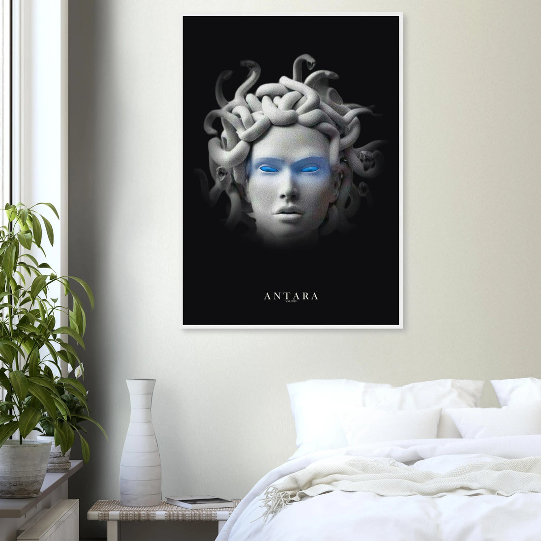 The Gorgon's Gaze Framed Print