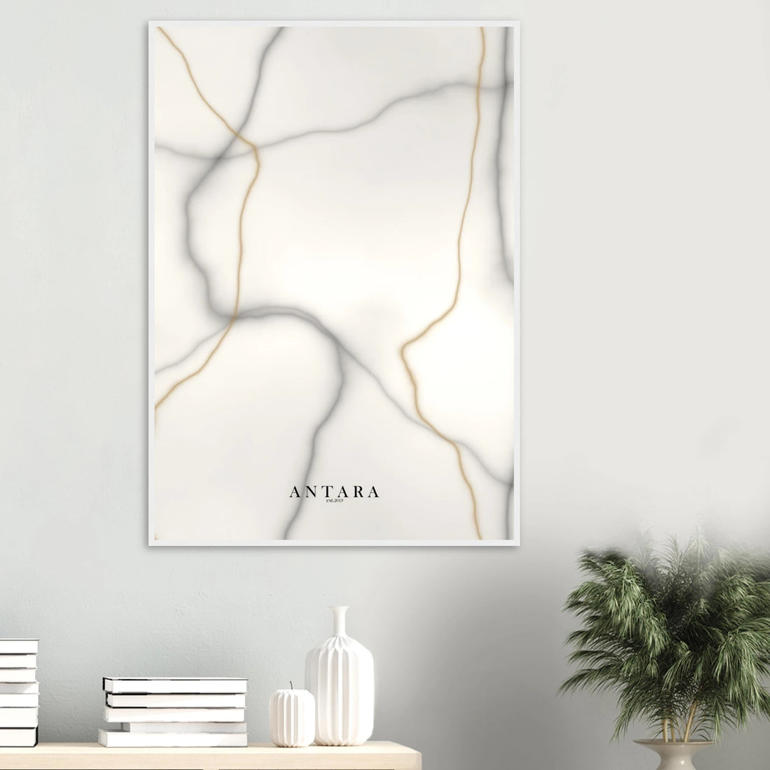 Parian Marble Framed Print