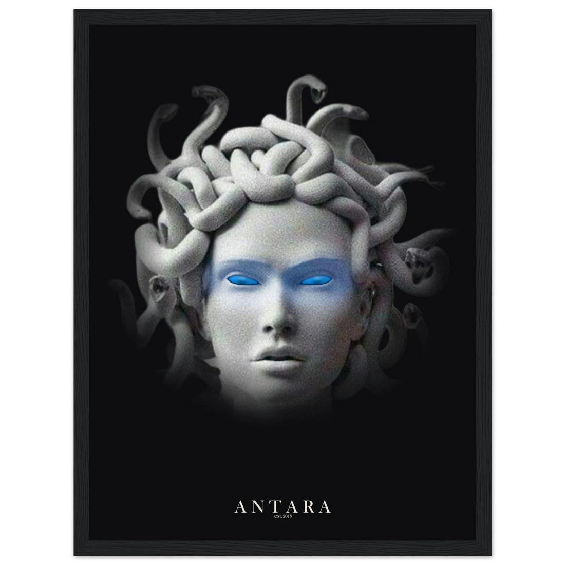 The Gorgon's Gaze Framed Print