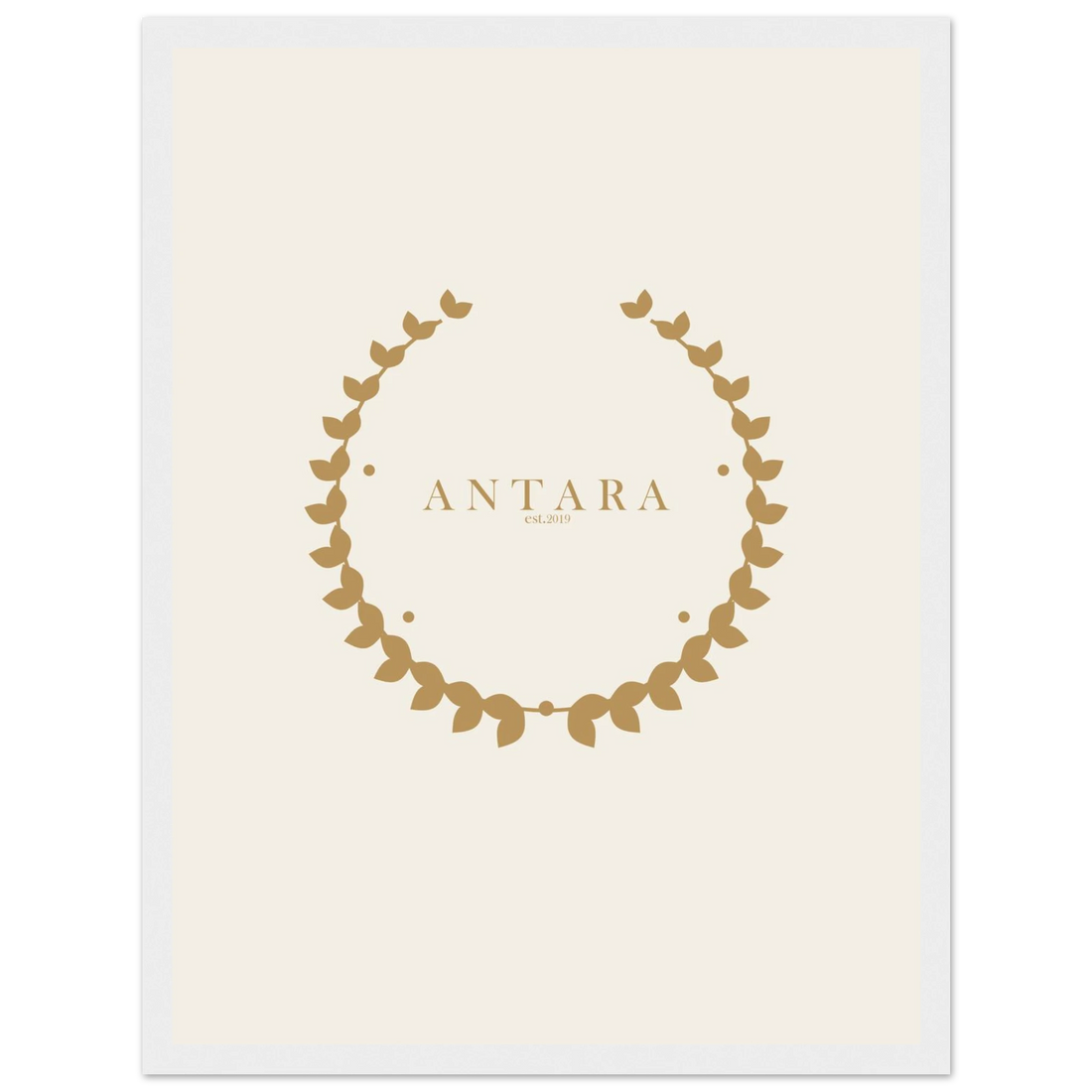 The Victor's Wreath Framed Print