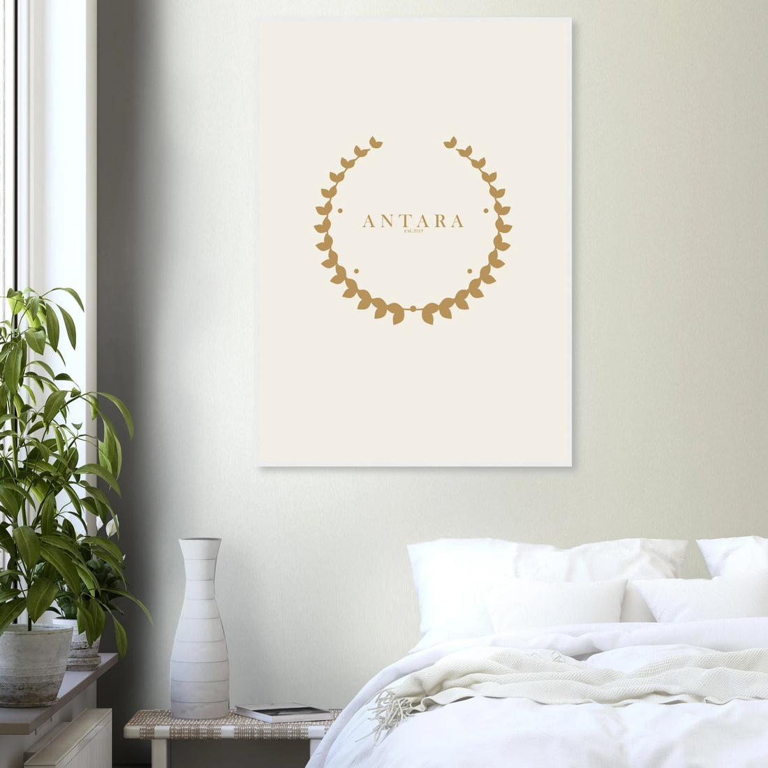 The Victor's Wreath Framed Print
