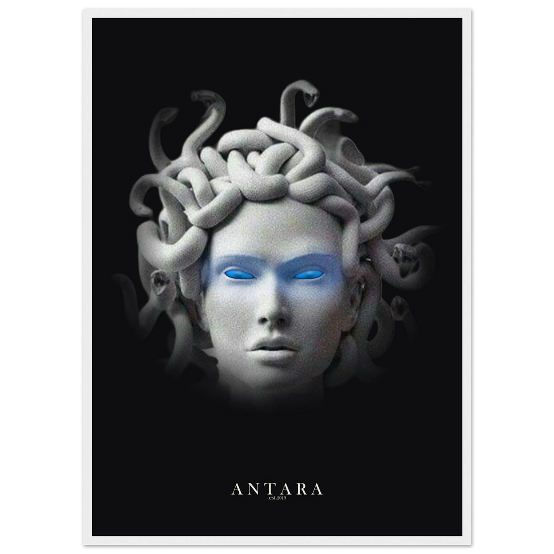 The Gorgon's Gaze Framed Print