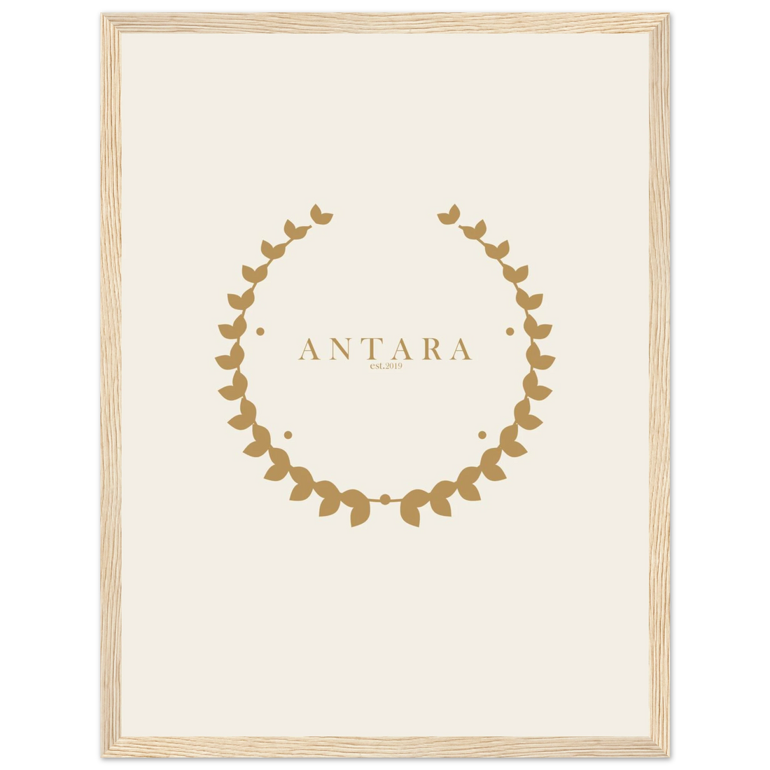 The Victor's Wreath Framed Print
