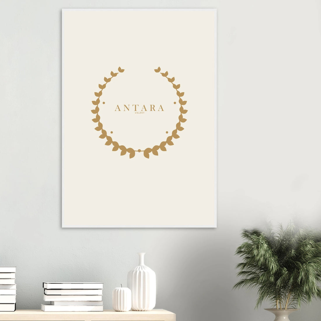 The Victor's Wreath Framed Print