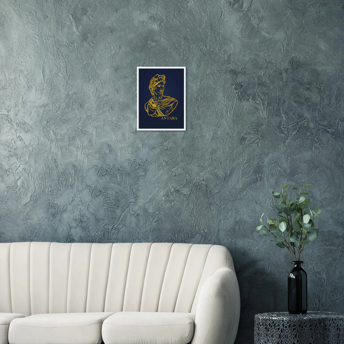 Apollo in Gold Framed Print