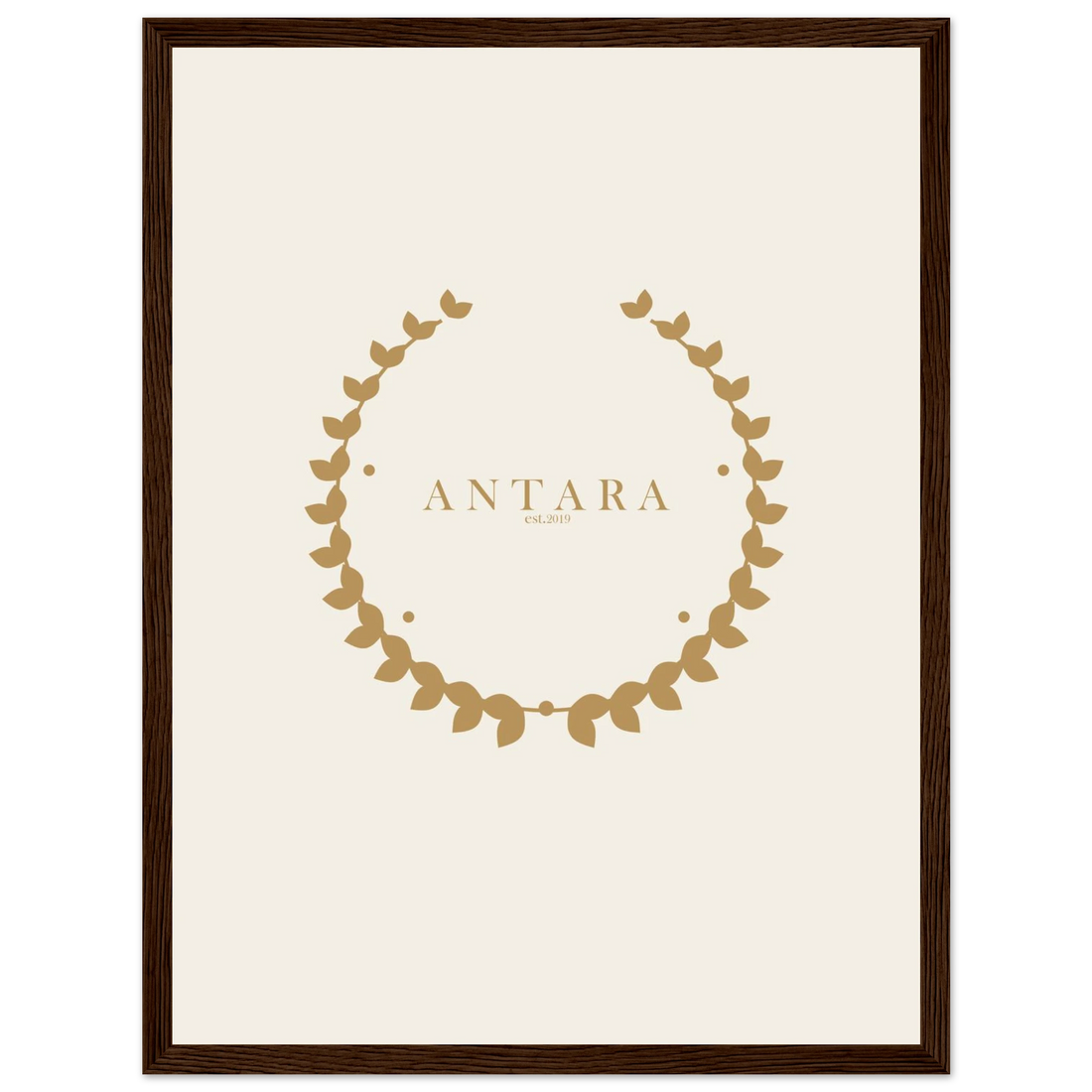 The Victor's Wreath Framed Print