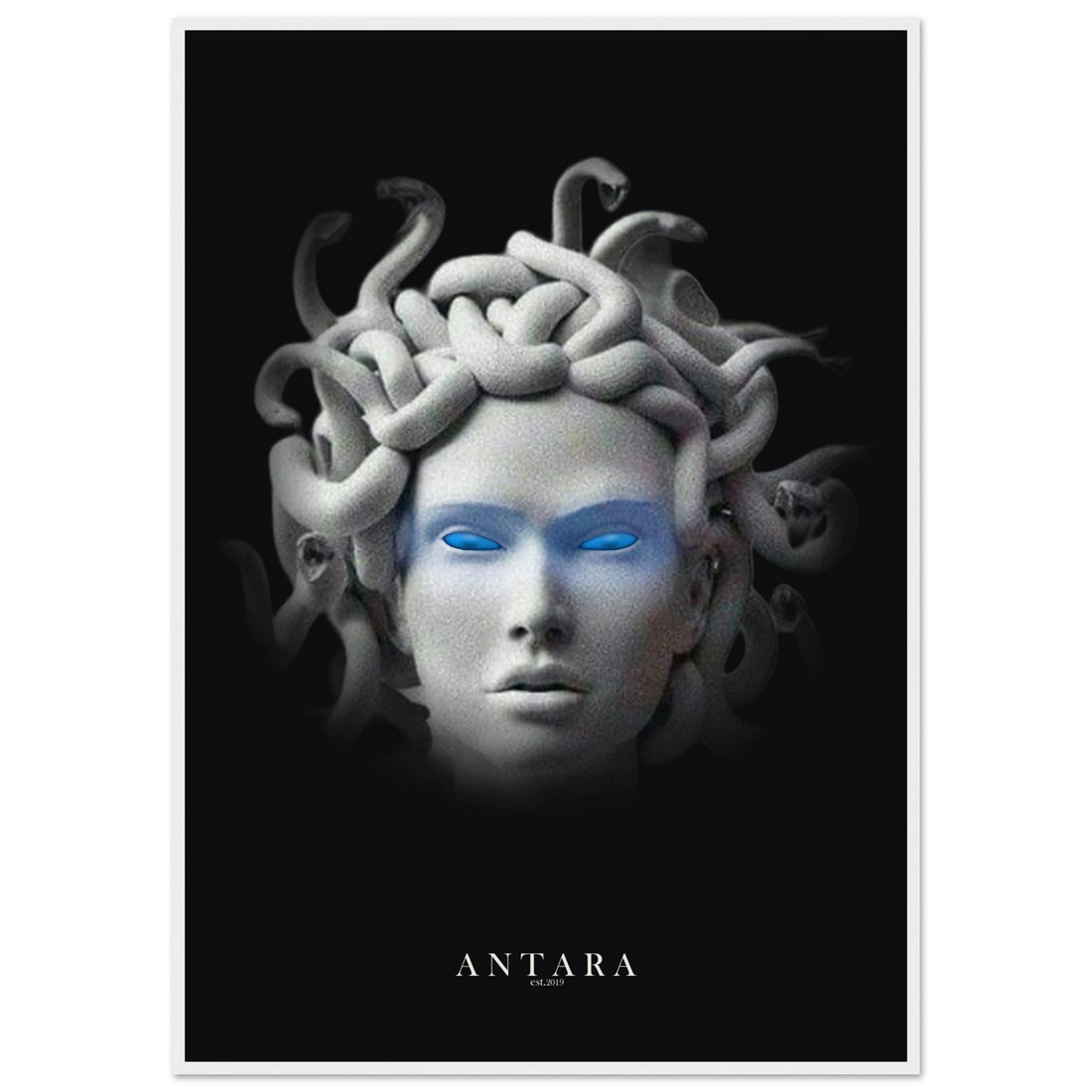 The Gorgon's Gaze Framed Print