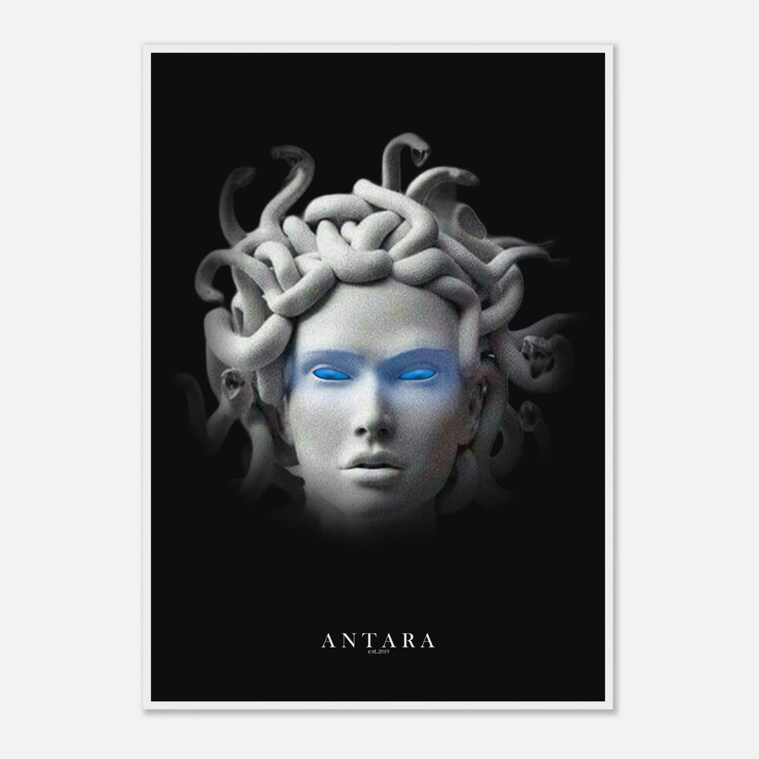 The Gorgon's Gaze Framed Print