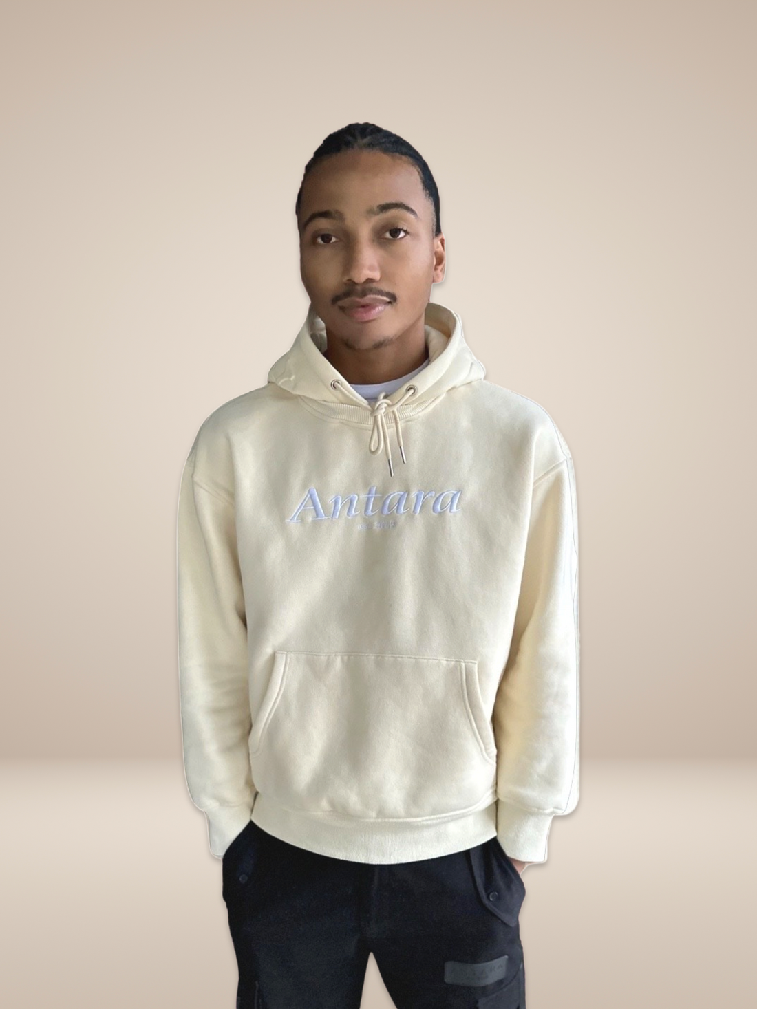 BEIGE ESSENCE HOODIE