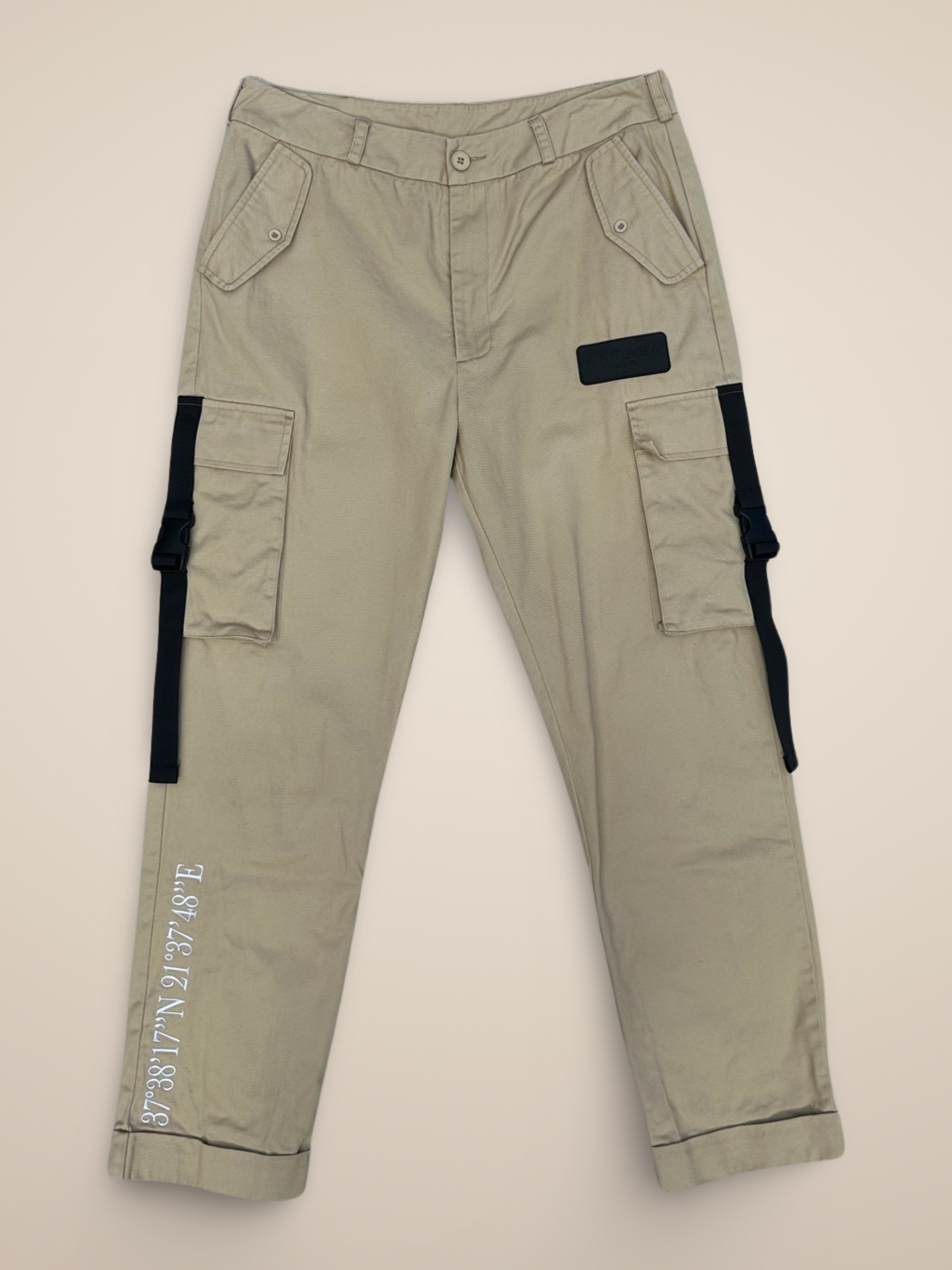 Regular Fit Cuffed Cargo Trouser