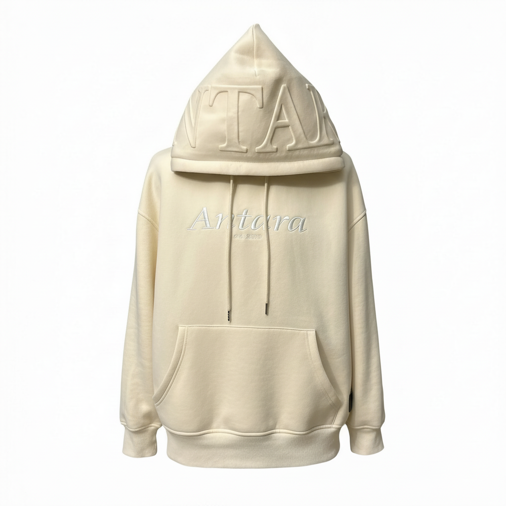 BEIGE ESSENCE HOODIE