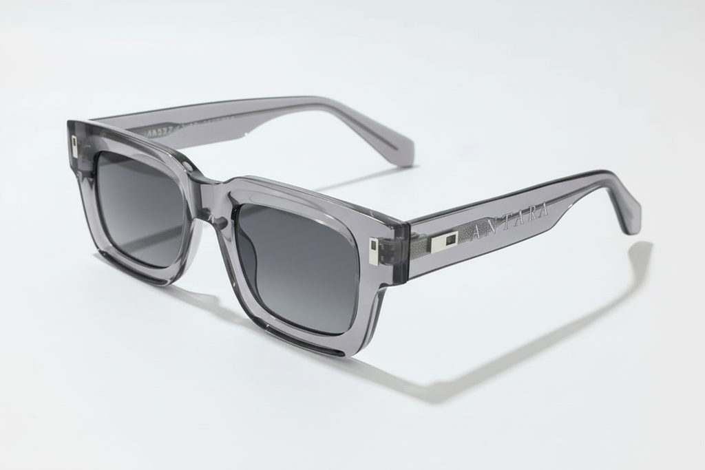Gray ANTARA sunglasses without case