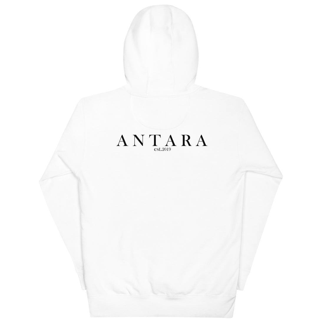 Double Zeus Hoodie — White
